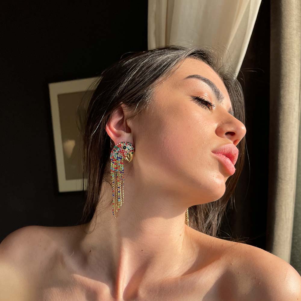 Palestro Milano Orecchini Cocorito