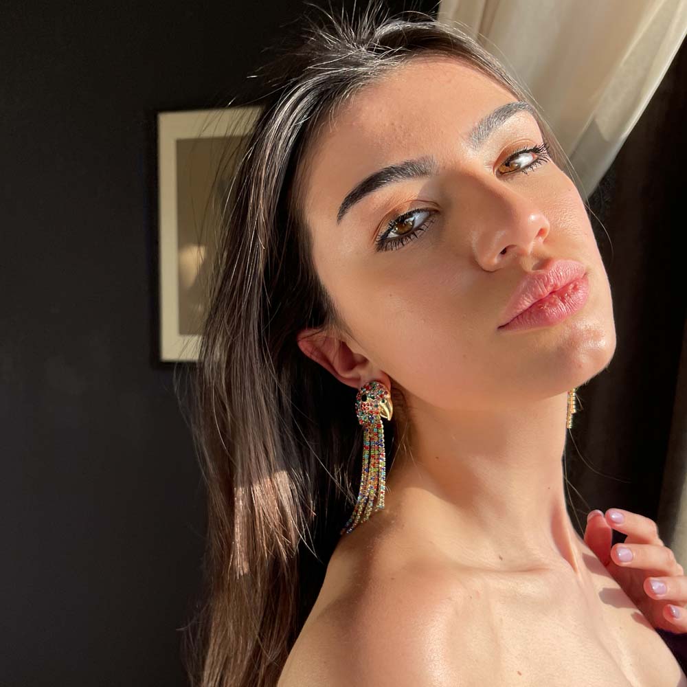 Palestro Milano Orecchini Cocorito