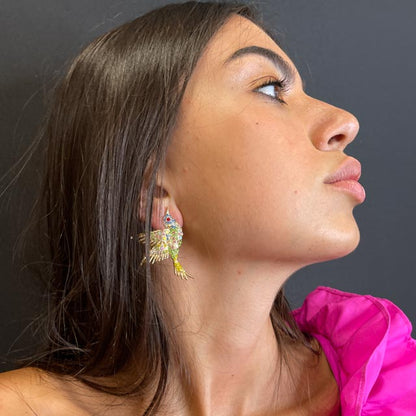 Palestro Milano Orecchini Colibrì