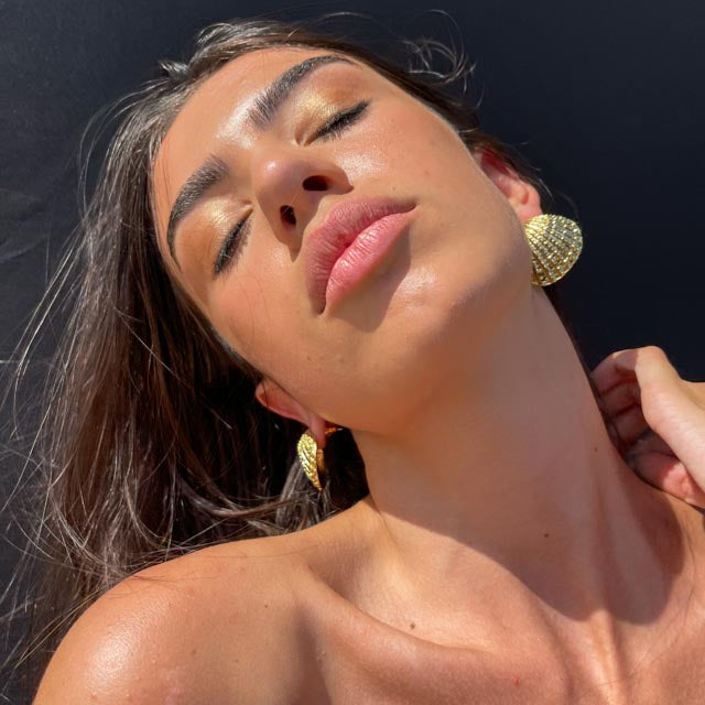 Palestro Milano Orecchini Conchiglia Gold Plated