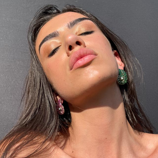 Palestro Milano Orecchini Conchiglie preziose