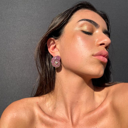 Palestro Milano Orecchini Conchiglie preziose