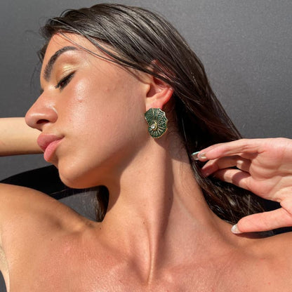 Palestro Milano Orecchini Conchiglie preziose