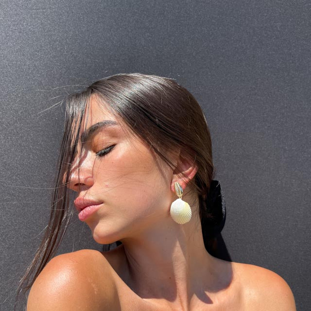 Palestro Milano Orecchini Conchiglie vere