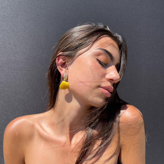 Palestro Milano Orecchini Conchiglie vere