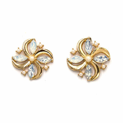 Palestro Milano Orecchini Cristallo Maioliche