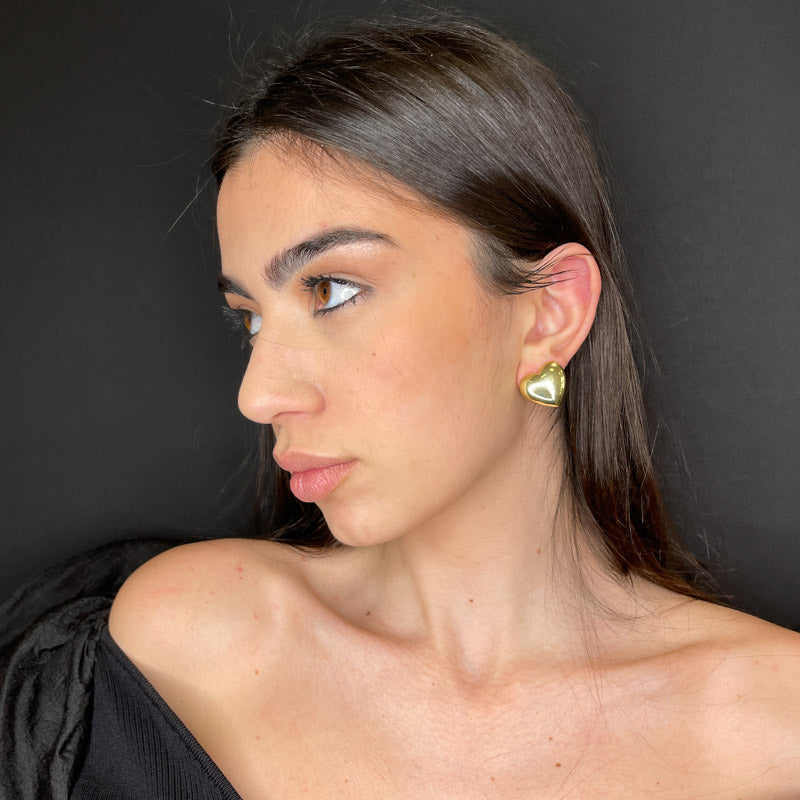 Palestro Milano Orecchini Cuore d&