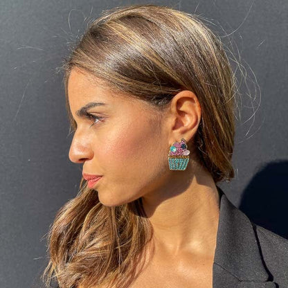 Palestro Milano Orecchini Cupcake