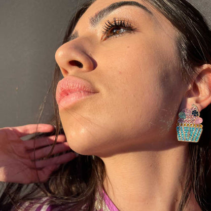 Palestro Milano Orecchini Cupcake