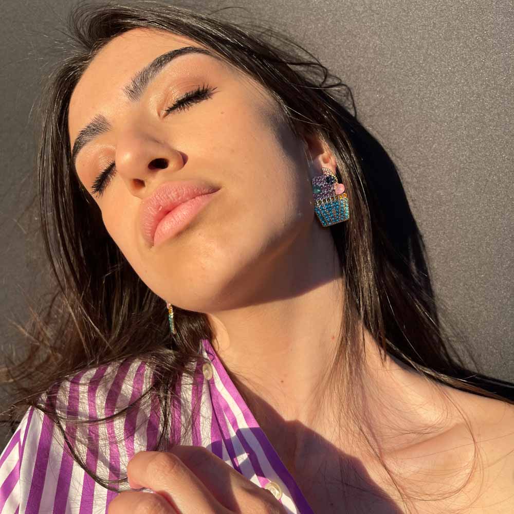 Palestro Milano Orecchini Cupcake