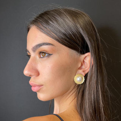 Palestro Milano Orecchini Dafne tondo