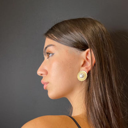 Palestro Milano Orecchini Dafne tondo