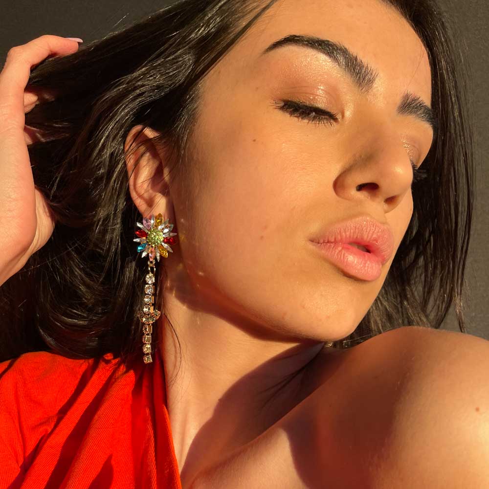 Palestro Milano Orecchini Dalia Multicolor - New Collection