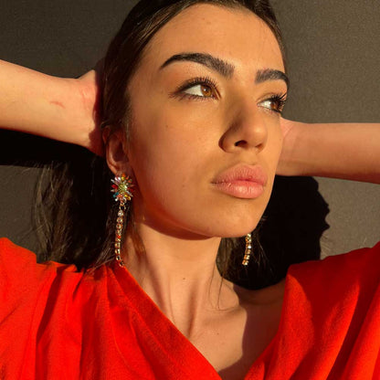 Palestro Milano Orecchini Dalia Multicolor - New Collection