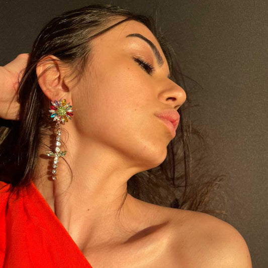 Palestro Milano Orecchini Dalia Multicolor - New Collection