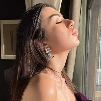 Palestro Milano Orecchini Doppi Occhi