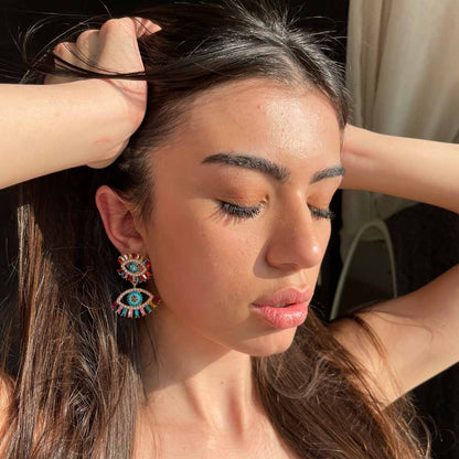 Palestro Milano Orecchini Doppi Occhi