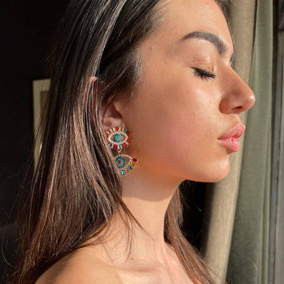 Palestro Milano Orecchini Doppi Occhi