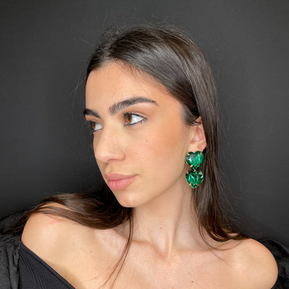 Palestro Milano Orecchini Doppio cuore