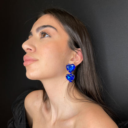 Palestro Milano Orecchini Doppio cuore