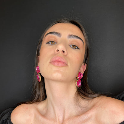 Palestro Milano Orecchini Doppio cuore