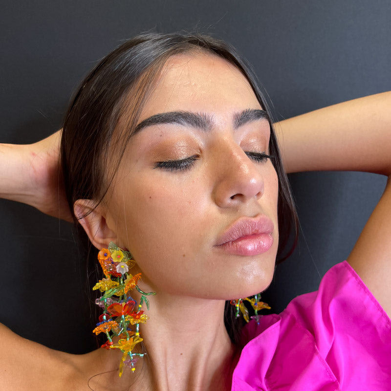 Palestro Milano Orecchini Fantasia di Fiori