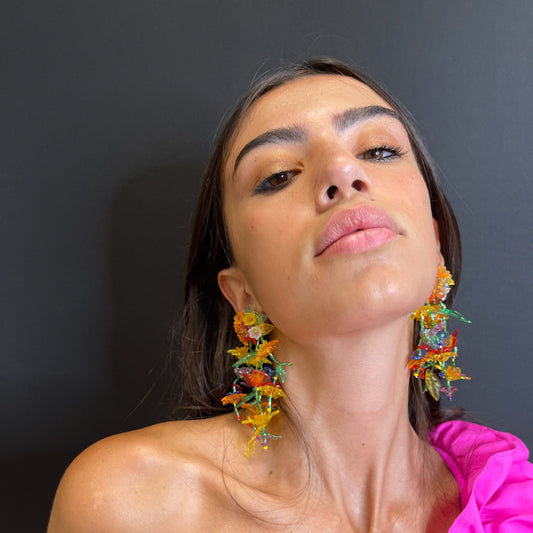 Palestro Milano Orecchini Fantasia di Fiori