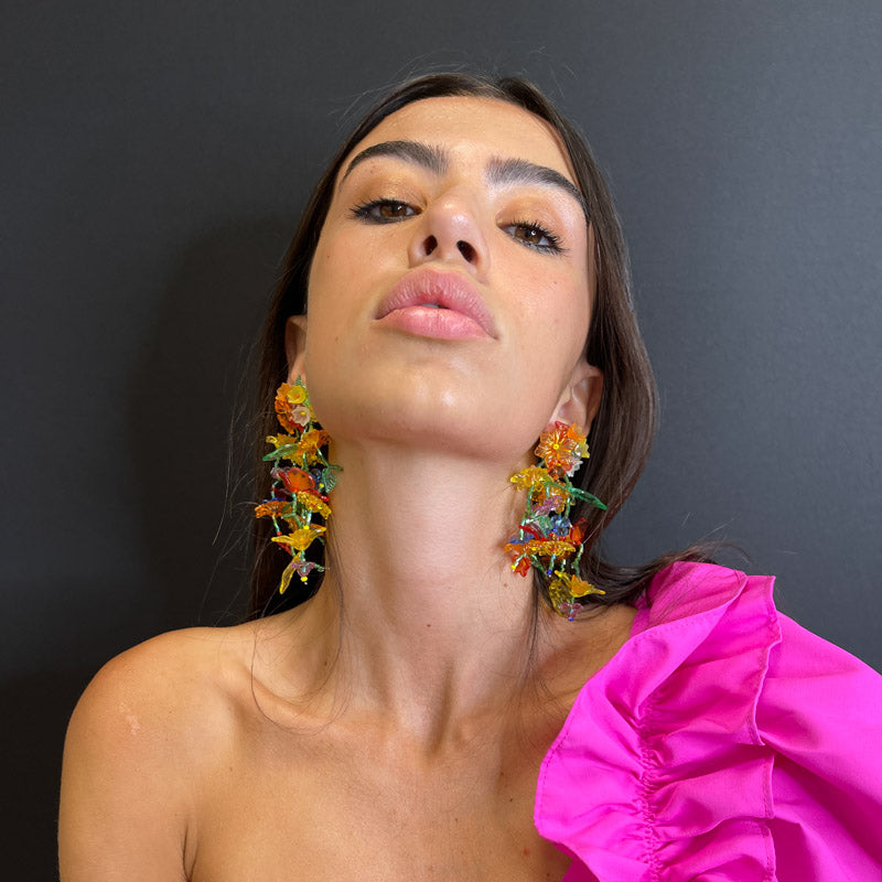 Palestro Milano Orecchini Fantasia di Fiori