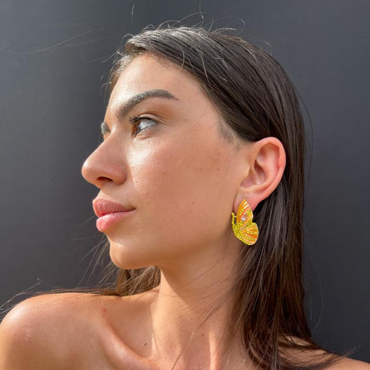 Palestro Milano Orecchini Farfalle colorate