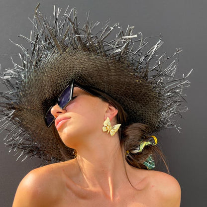 Palestro Milano Orecchini Farfalle doppie ali