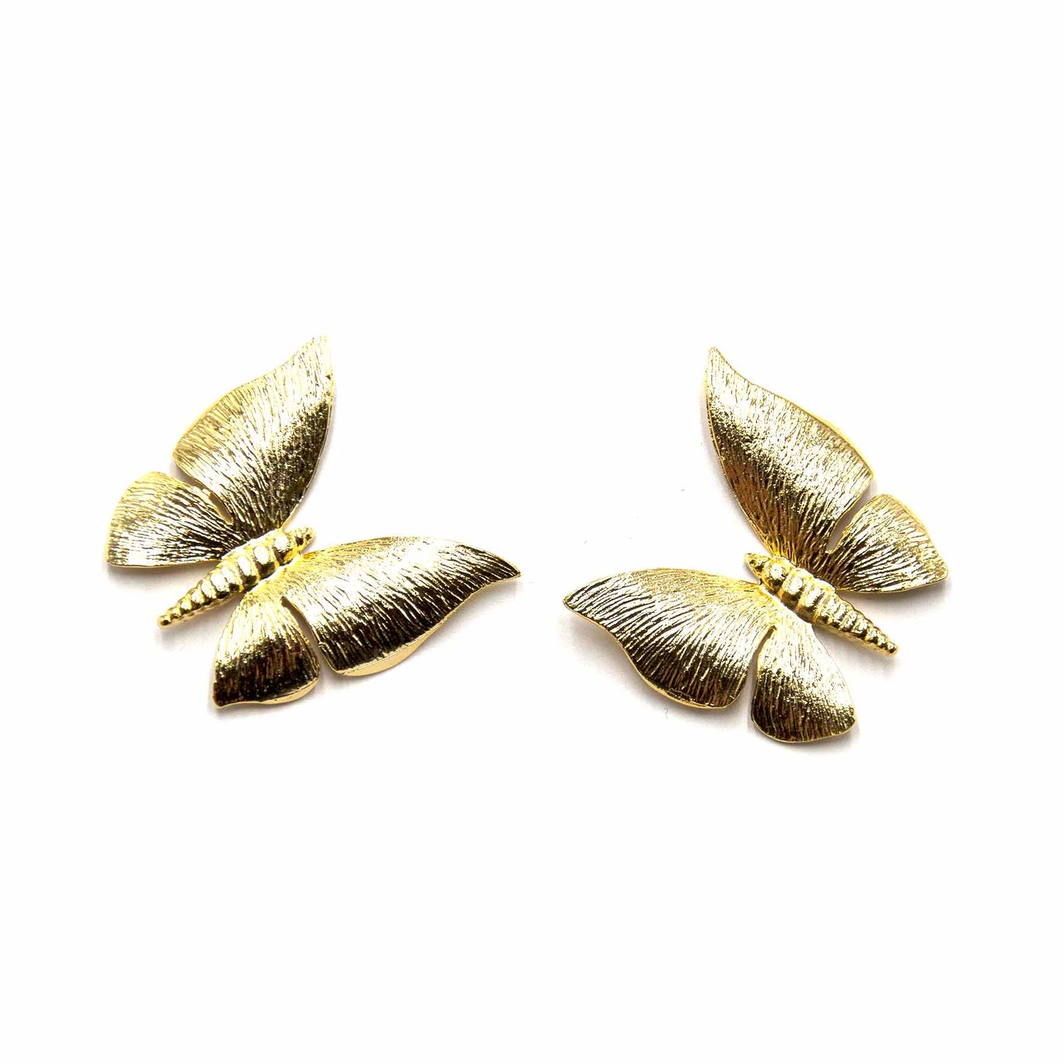 Palestro Milano Orecchini Farfalle gold plated