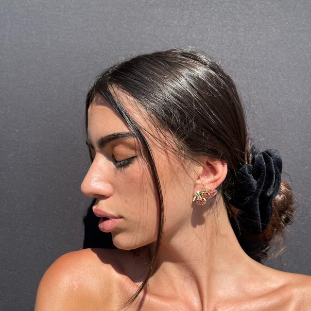 Palestro Milano Orecchini Farfalle in volo mini