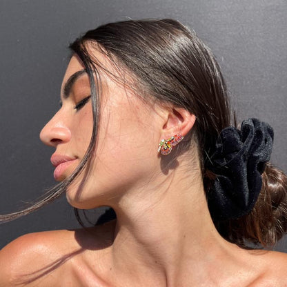 Palestro Milano Orecchini Farfalle in volo mini