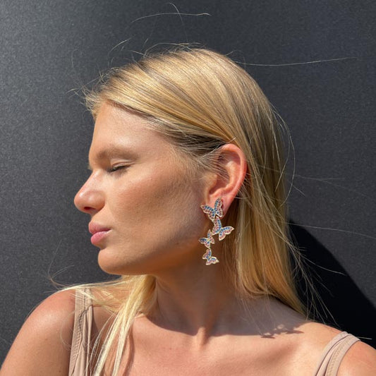 Palestro Milano Orecchini Farfalle incantate