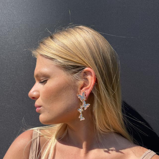 Palestro Milano Orecchini Farfalle incantate