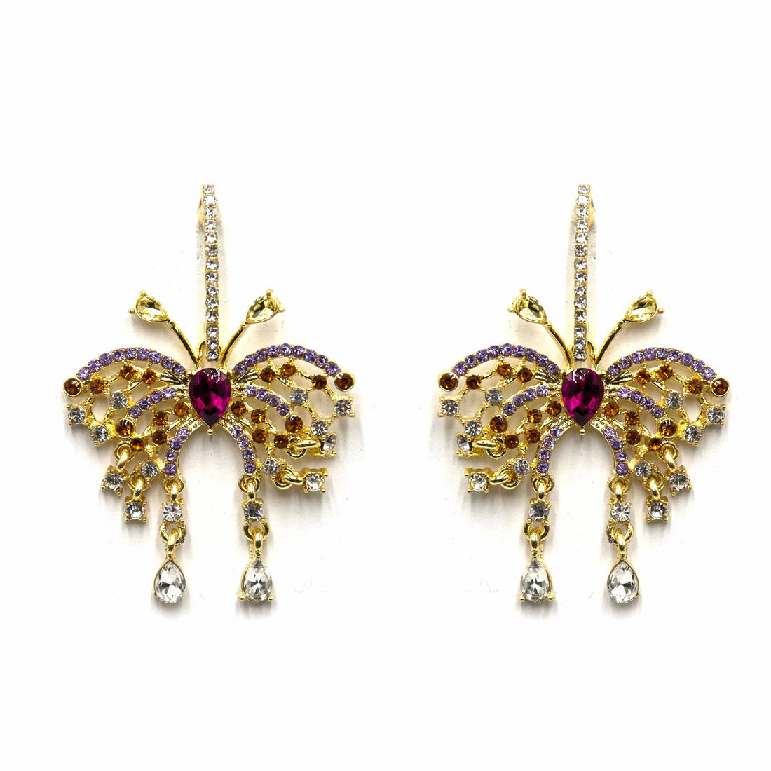 Palestro Milano Orecchini Farfalle Luminose