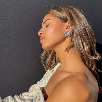 Palestro Milano Orecchini Farfalle Reali