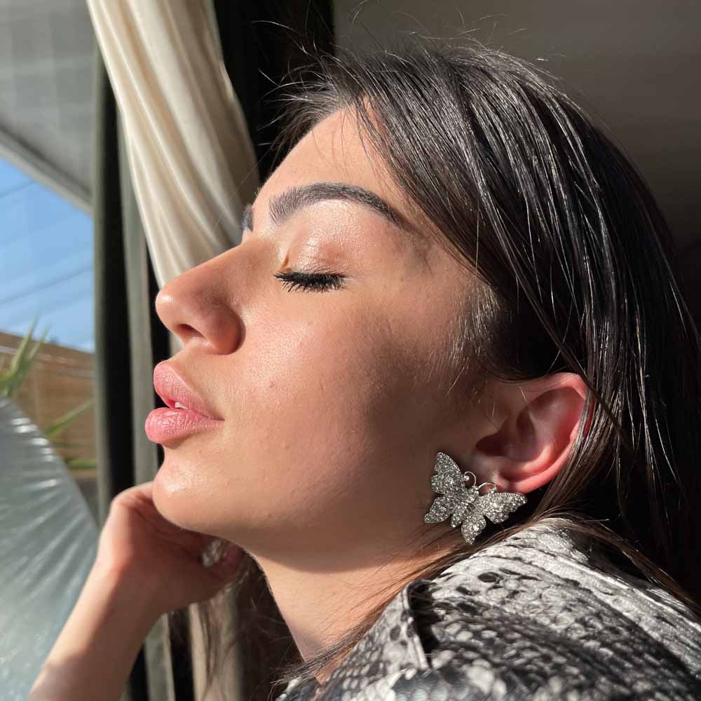 Palestro Milano Orecchini Farfalle Reali