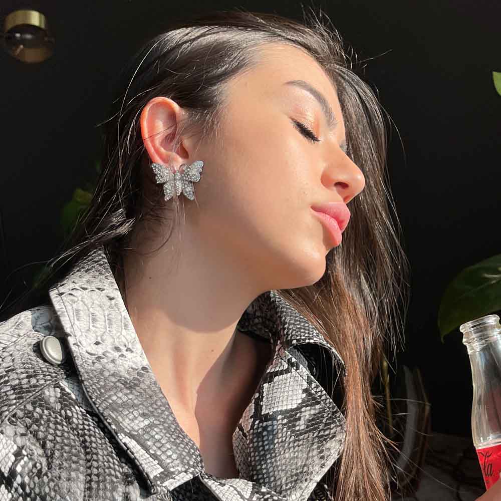 Palestro Milano Orecchini Farfalle Reali