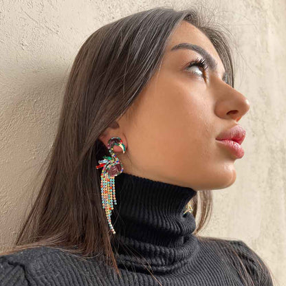 Palestro Milano Orecchini Fenicotteri