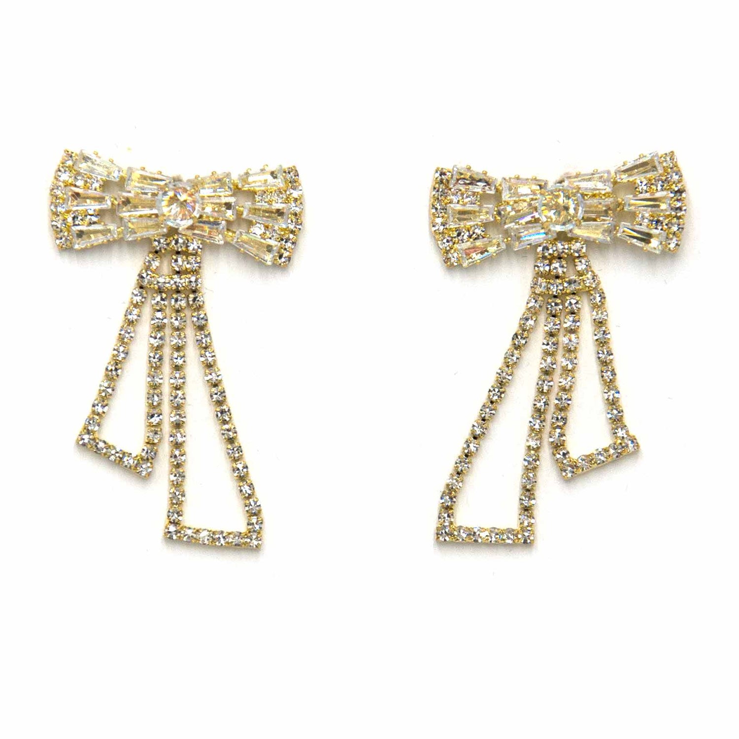 Palestro Milano Orecchini Fiocchi di cristallo