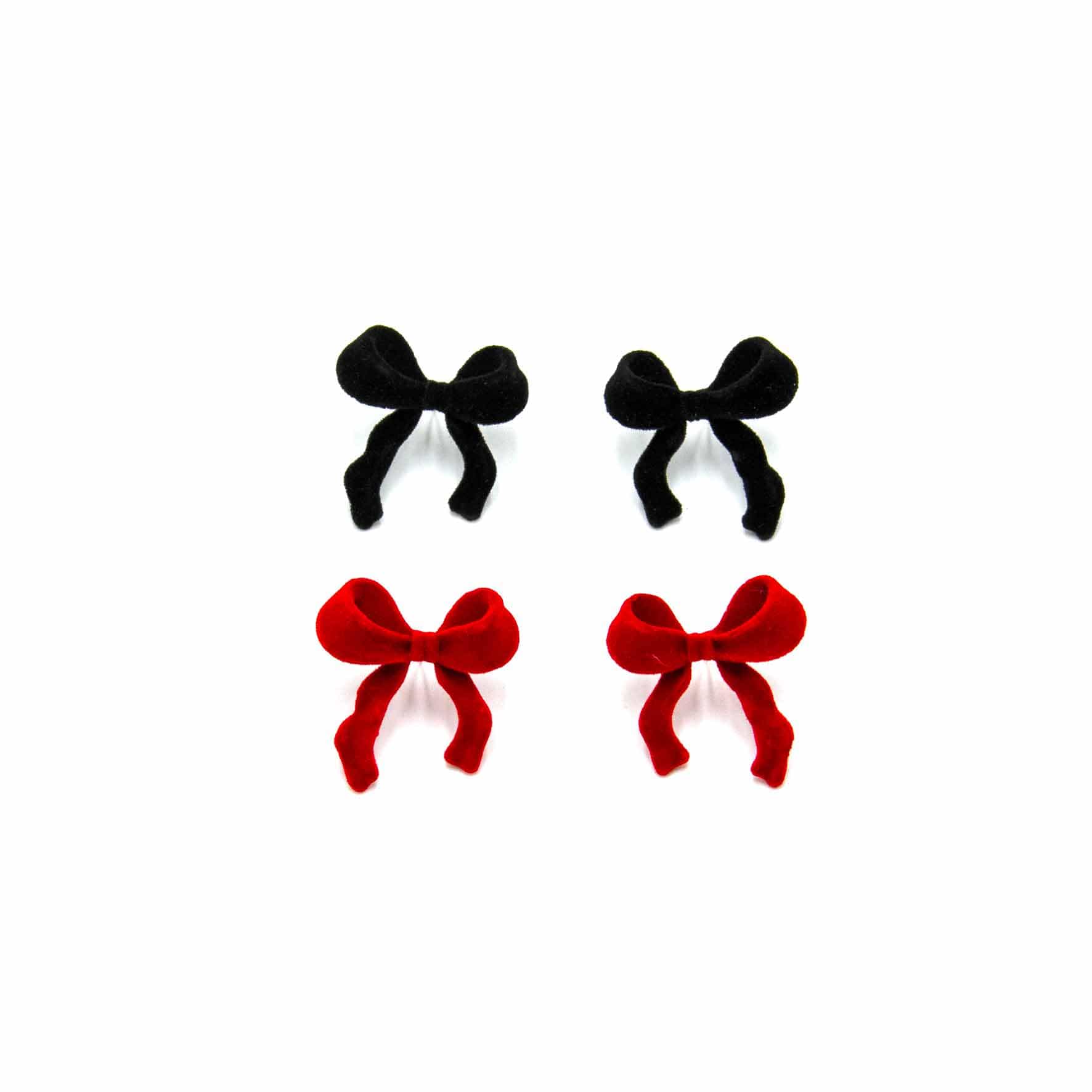 Palestro Milano Orecchini Fiocchi in Velluto