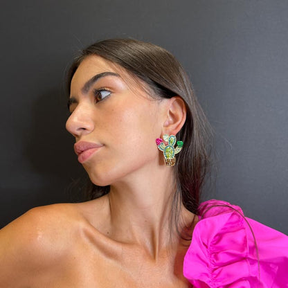 Palestro Milano Orecchini Fiore del Deserto