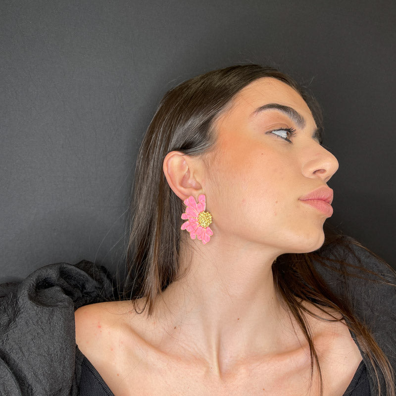 Palestro Milano Orecchini Fiori d'Oro