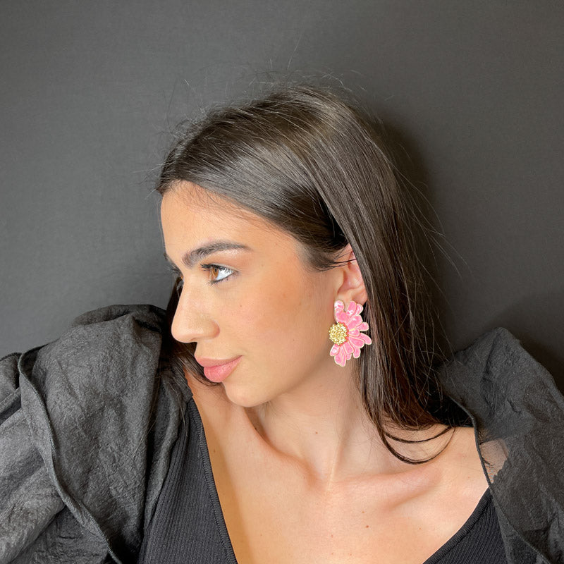 Palestro Milano Orecchini Fiori d'Oro