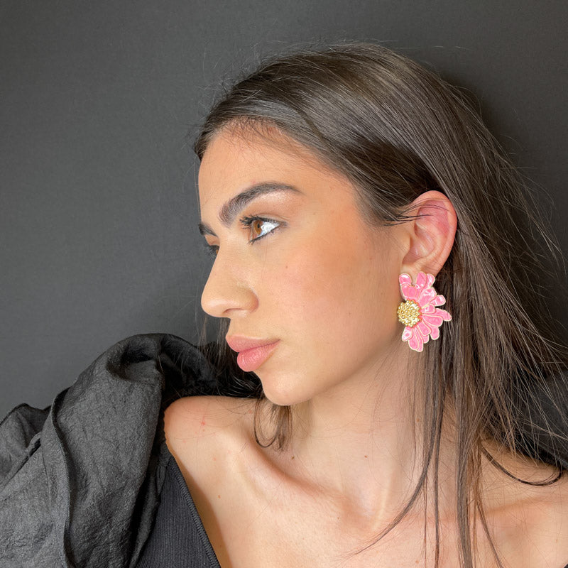 Palestro Milano Orecchini Fiori d'Oro