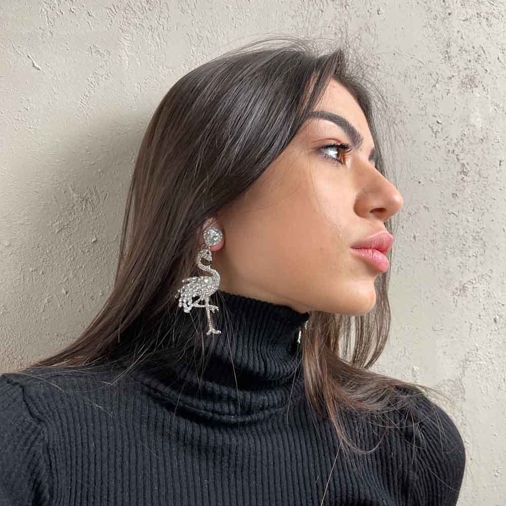 Palestro Milano Orecchini Flamingos