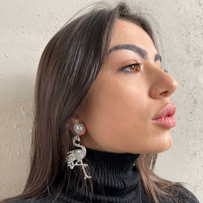 Palestro Milano Orecchini Flamingos