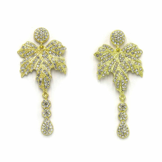 Palestro Milano Orecchini Foglia di Vite