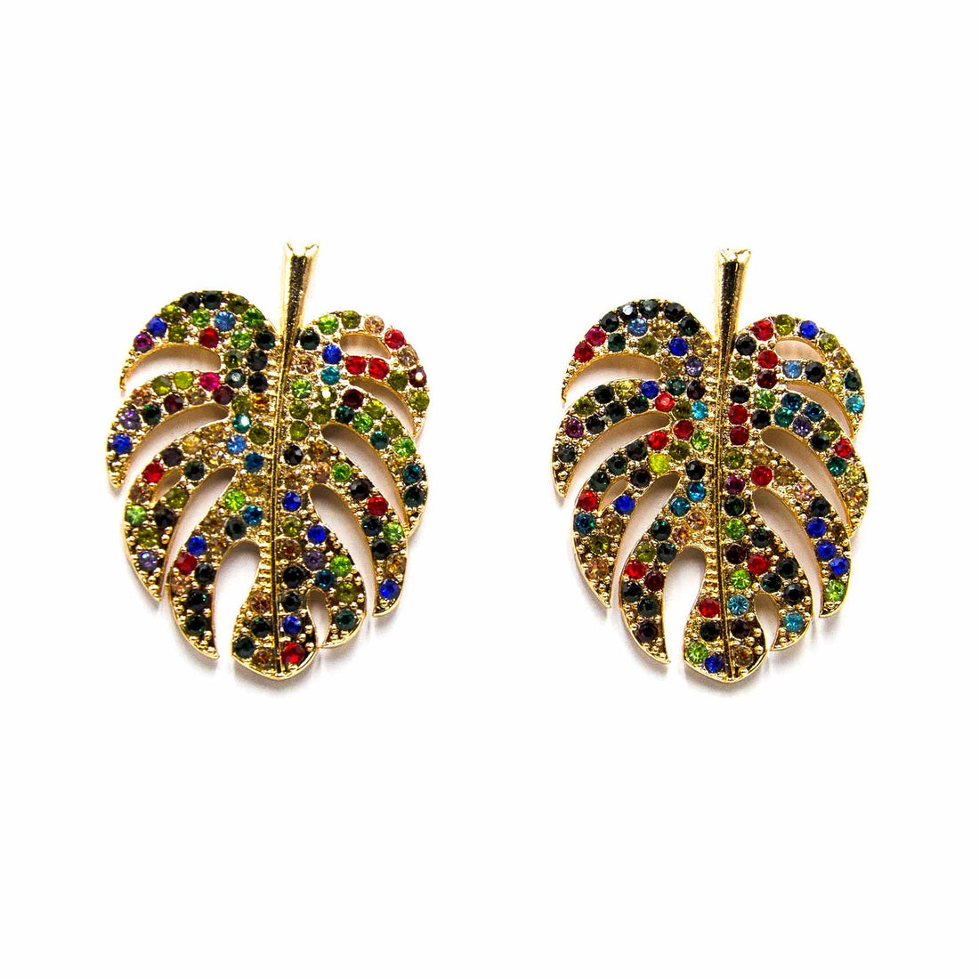 Palestro Milano Orecchini Foglia Tropicale